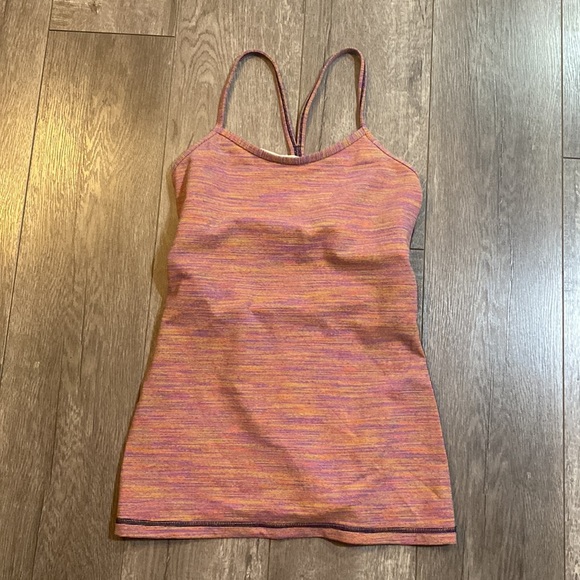 Lululemon Power Y Tank *Luon Wee Are From Space Vintage Pink 4 - Picture 4 of 8